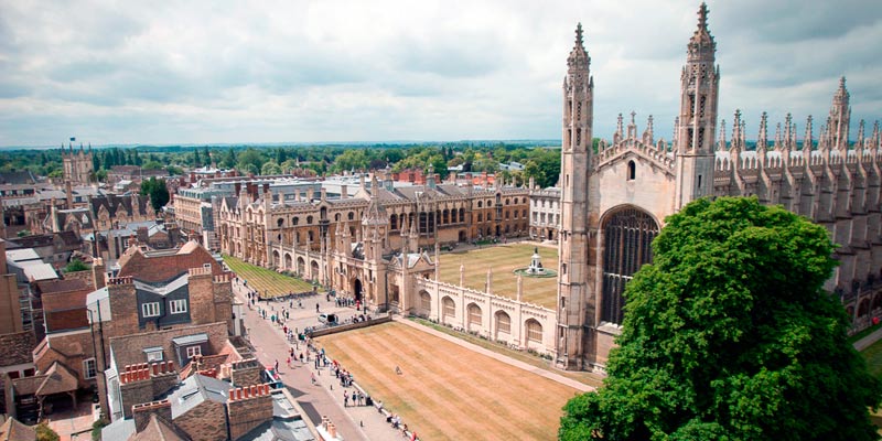Cursos de inglés para jóvenes en Cambridge