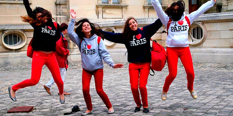 Curso de francés para jóvenes en París Francia