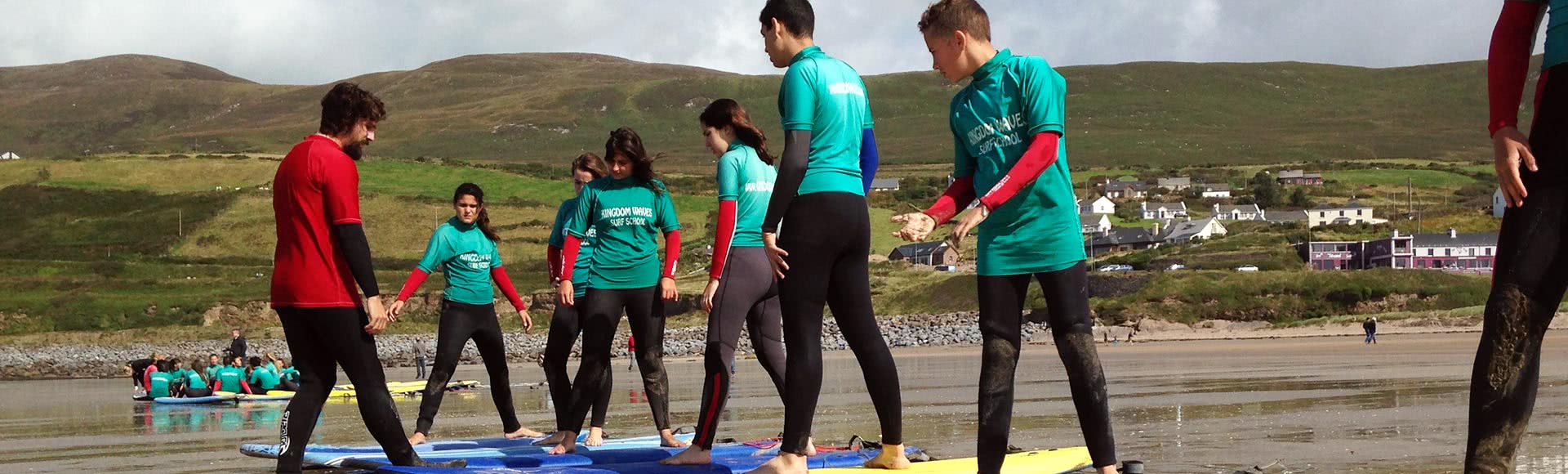programa jóvenes verano inglés más surf en irlanda